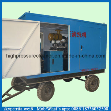 Diesel Sewage Pipe Cleaner High Pressure Water Cleaning Machine